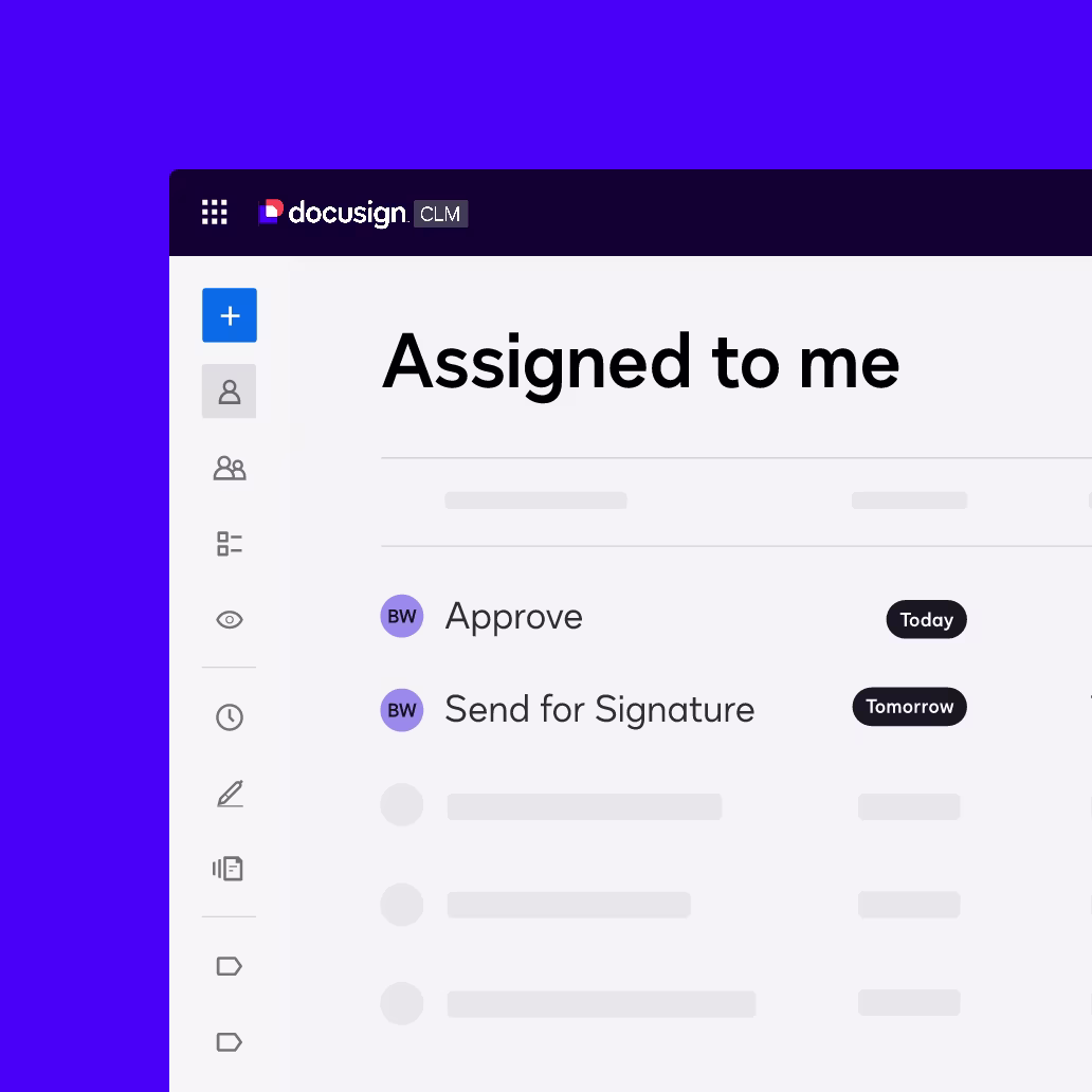 Laptop showing DocuSign PDF